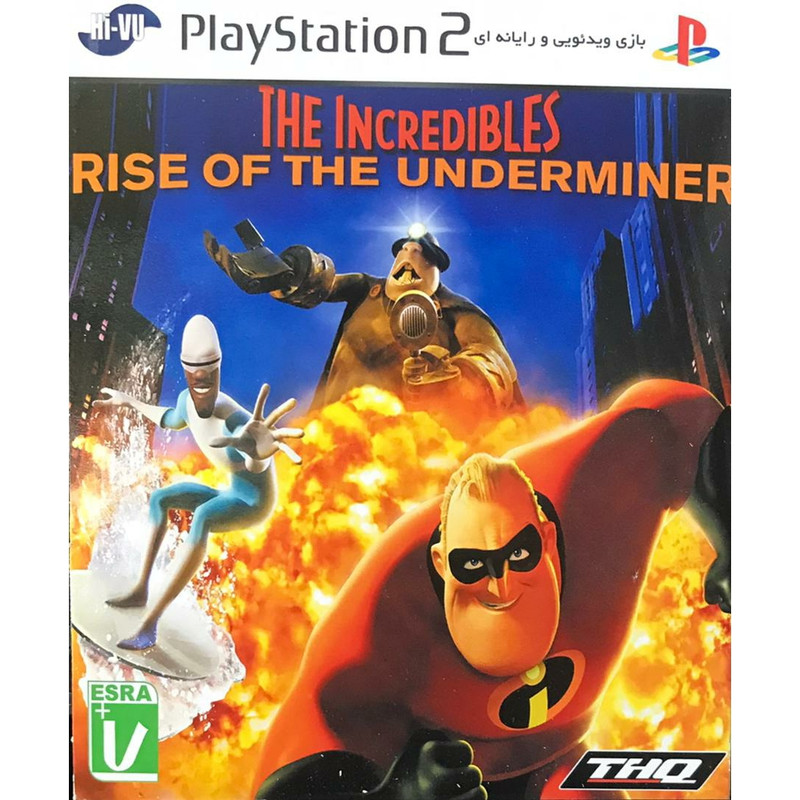 بازیthe increadibles مخصوص PS2 بازیthe increadibles مخصوص PS2
