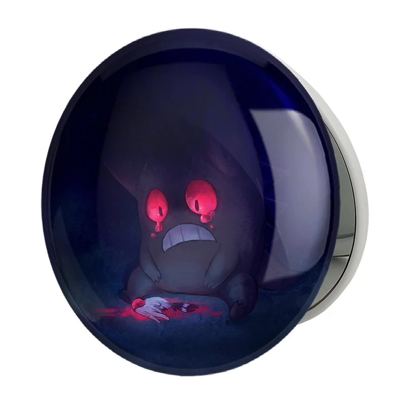 آینه جیبی خندالو طرح گنگار انیمه پوکمون مدل تاشو کد 17403 