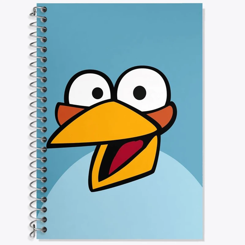 دفتر لغت 50 برگ خندالو مدل پرندگان خشمگین Angry Birds کد 13855