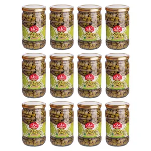 ترشی کاپاریس درشت ترقی - 680 گرم مجموعه 12 عددی