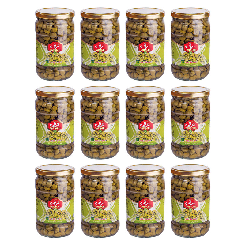 ترشی کاپاریس درشت ترقی - 680 گرم مجموعه 12 عددی