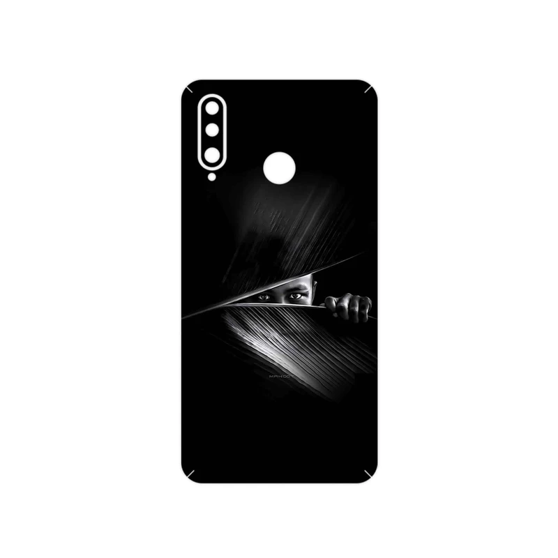برچسب پوششی ماهوت مدل Black Portrait مناسب برای گوشی موبایل هوآوی P30 Lite (24 MP Camera)