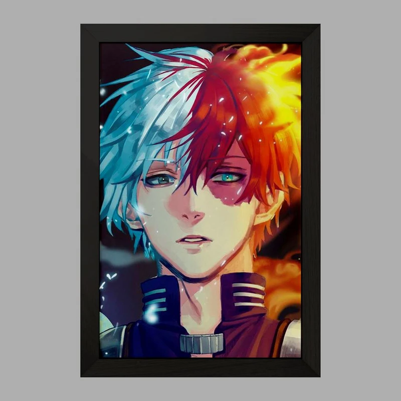 تابلو خندالو مدل شوتو انیمه آکادمی قهرمان من  کد 16137