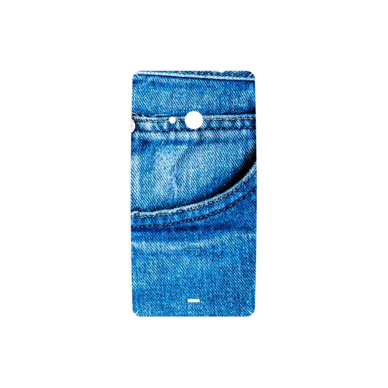 برچسب پوششی ماهوت مدل Fabric Texture 7 مناسب برای گوشی موبایل مایکروسافت Lumia 535