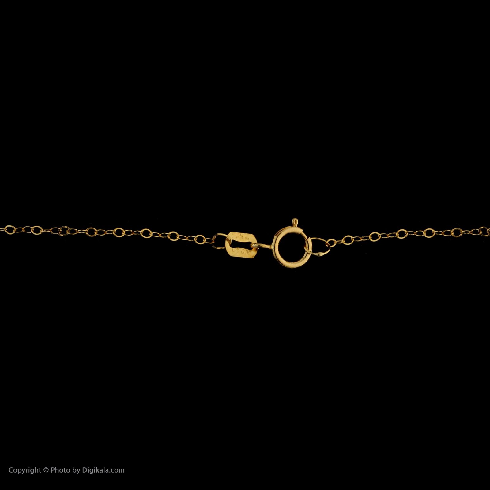 گردنبند طلا 18 عیار زنانه مایا ماهک مدل MM0709 -  - 4