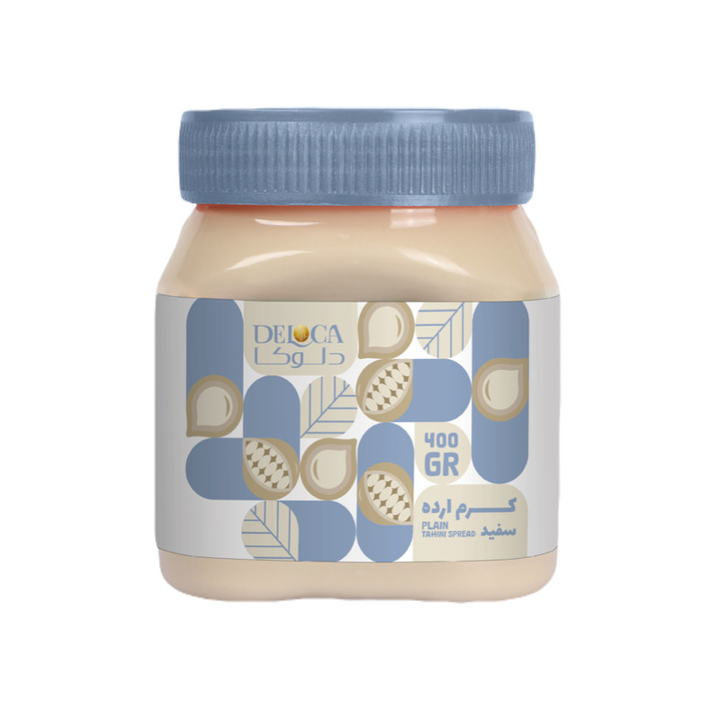 کرم ارده شکلات سفید دلوکا - 450 گرم