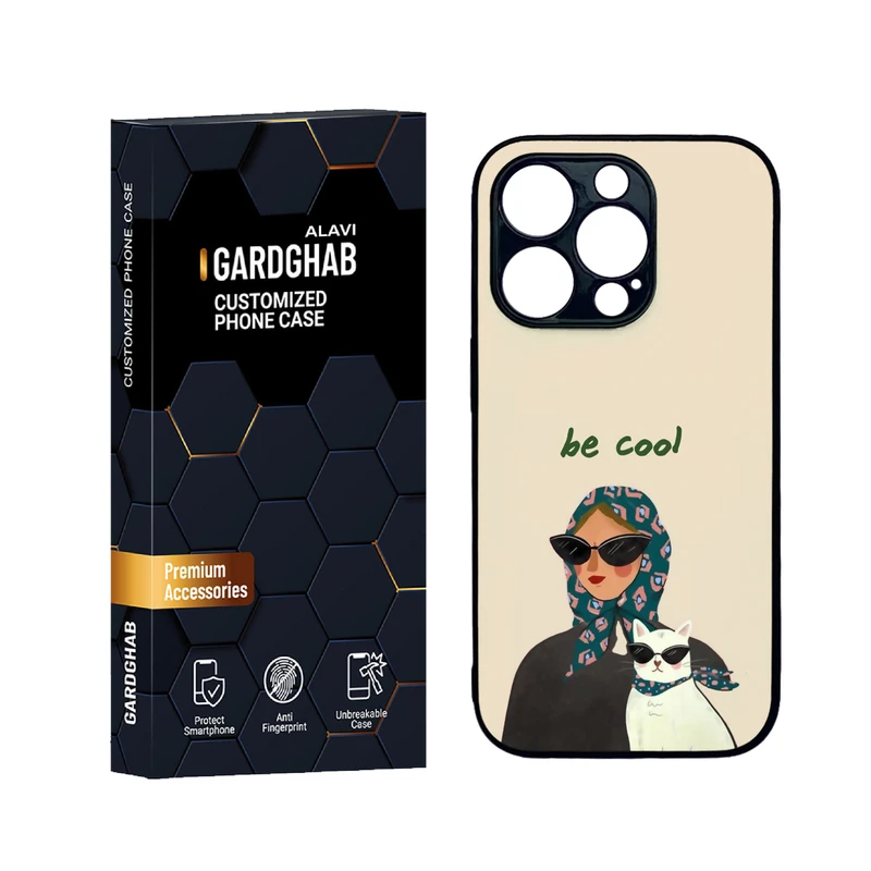 کاور گارد قاب علوی مدل دورژله ای فانتزی مناسب برای گوشی موبایل اپل iPhone 14 Pro Max