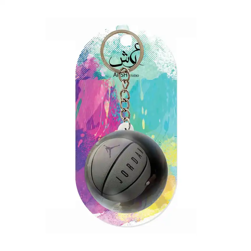 جاکلیدی عرش مدل ورزشی توپ بسکتبال کد Asj4213