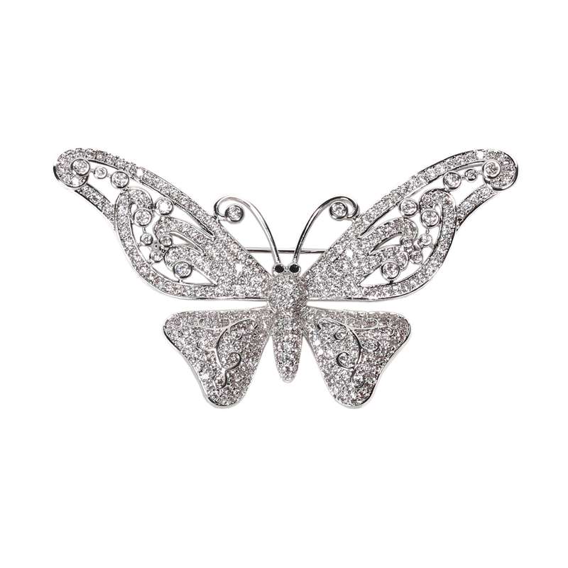 گل سینه زنانه مدل پروانه کد 112002629 گل سینه زنانه مدل پروانه کد 112002629