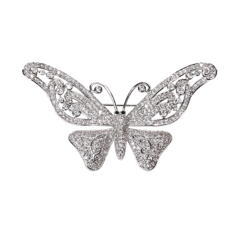 گل سینه زنانه مدل پروانه کد 112002629 گل سینه زنانه مدل پروانه کد 112002629