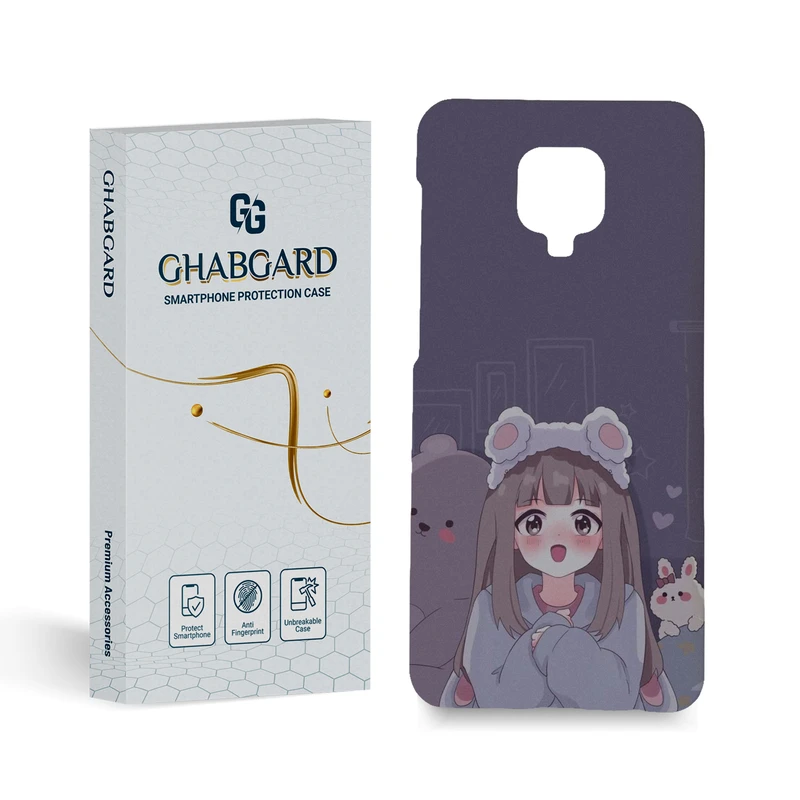 کاور قاب گارد مدل دخترانه مناسب برای گوشی موبایل شیائومی redmi note 9 pro / 9s