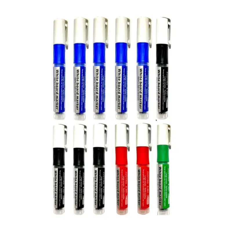 ماژیک وایت برد مدل شارژی ZUO YING بسته 12 عددی