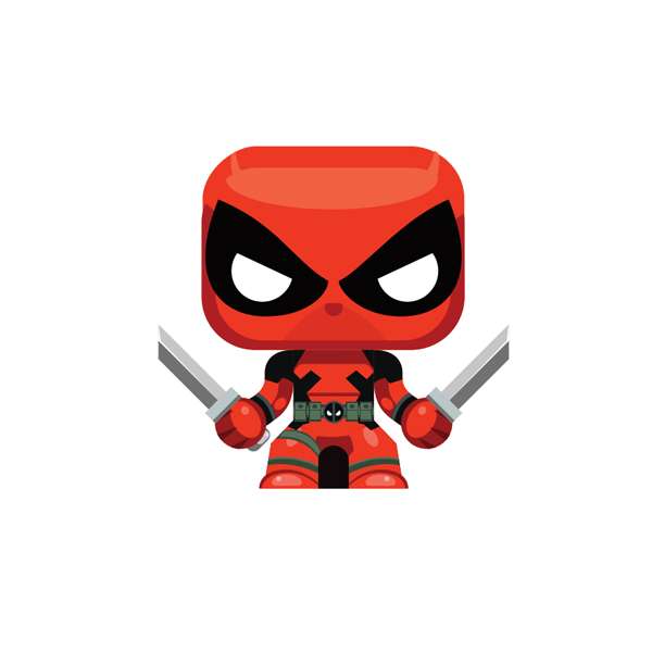 بازی آموزشی مدل کاردستی طرح فیگور ددپول Deadpool