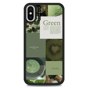 AKAM AMC-WAX-GREEN-22 Cover For Apple iPhone X/Xs