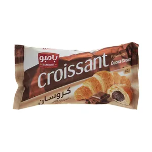 کروسان بامبو با مغز شکلات - 60 گرم 
