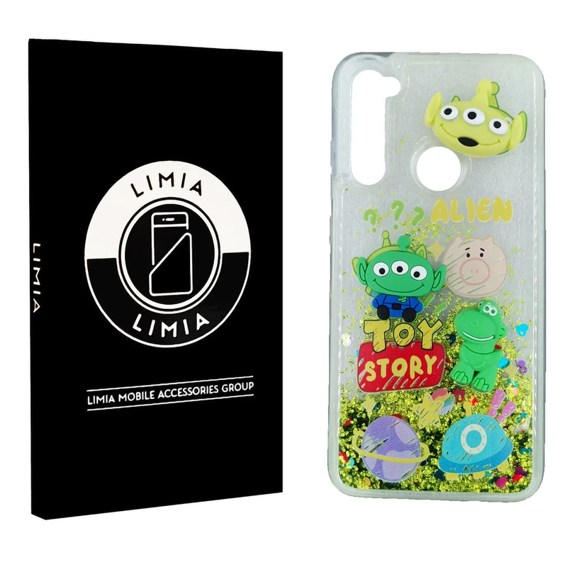 کاور لیمیا مدل آکواریومی لنزدار طرح عروسکی برجسته مناسب برای گوشی موبایل شیائومی Redmi Note 8