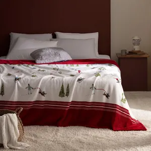 پتو مادام کوکو مدل Neige سایز 220×200 سانتی متر