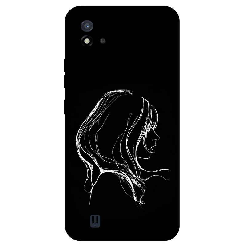 کاور مگافون طرح دخترانه مدل 7766 مناسب برای گوشی موبایل ریلمی C11 2021     