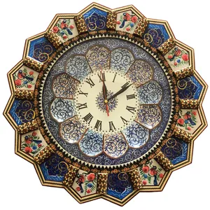 ساعت خاتم کاری طرح گل و مرغ کد R30-M