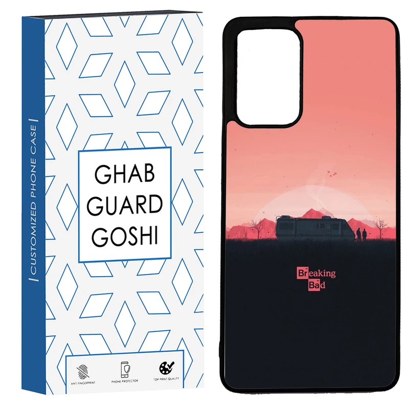 کاور قاب گارد گوشی طرح بریکینگ بد کد TPU-143 مناسب برای گوشی موبایل سامسونگ Galaxy A72