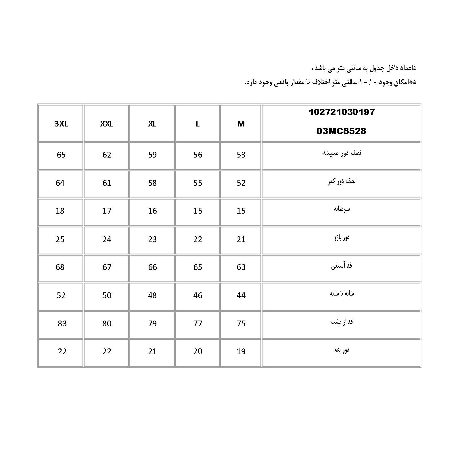پیراهن آستین بلند مردانه پاتن جامه مدل کلاسیک 102721030197209 طرح راه راه -  - 6