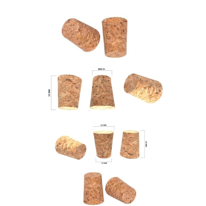 چوب پنبه مدل کوچک مجموعه 10 عددی