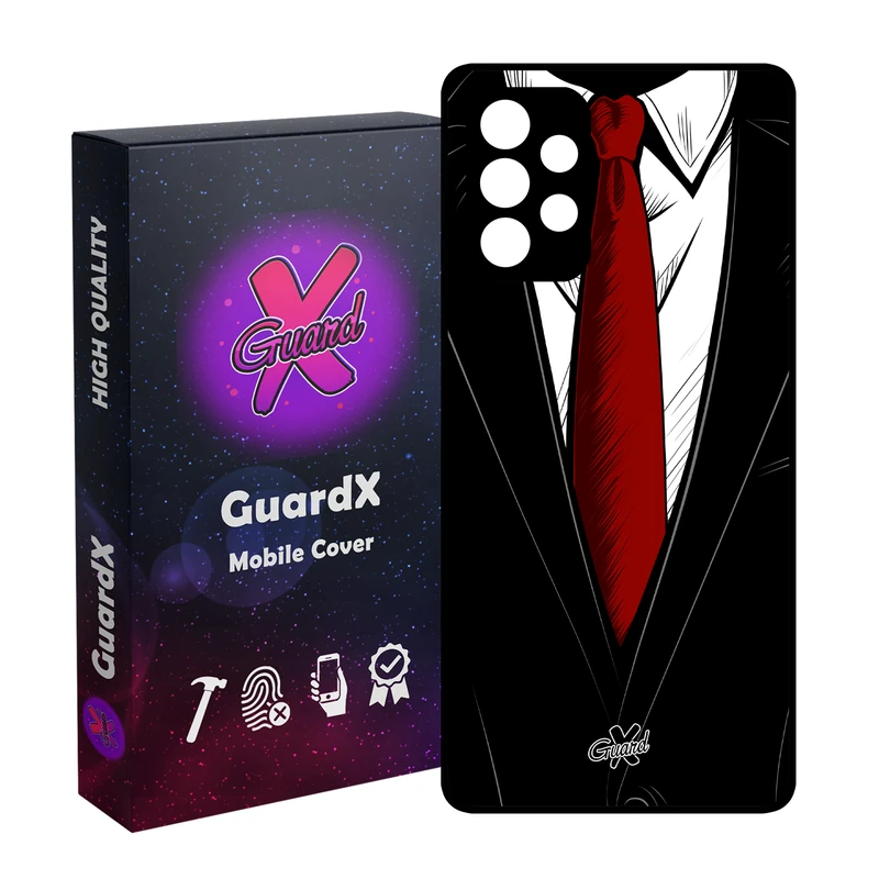 کاور گارد ایکس طرح کروات مدل Glass10209 مناسب برای گوشی موبایل سامسونگ Galaxy A32 4G