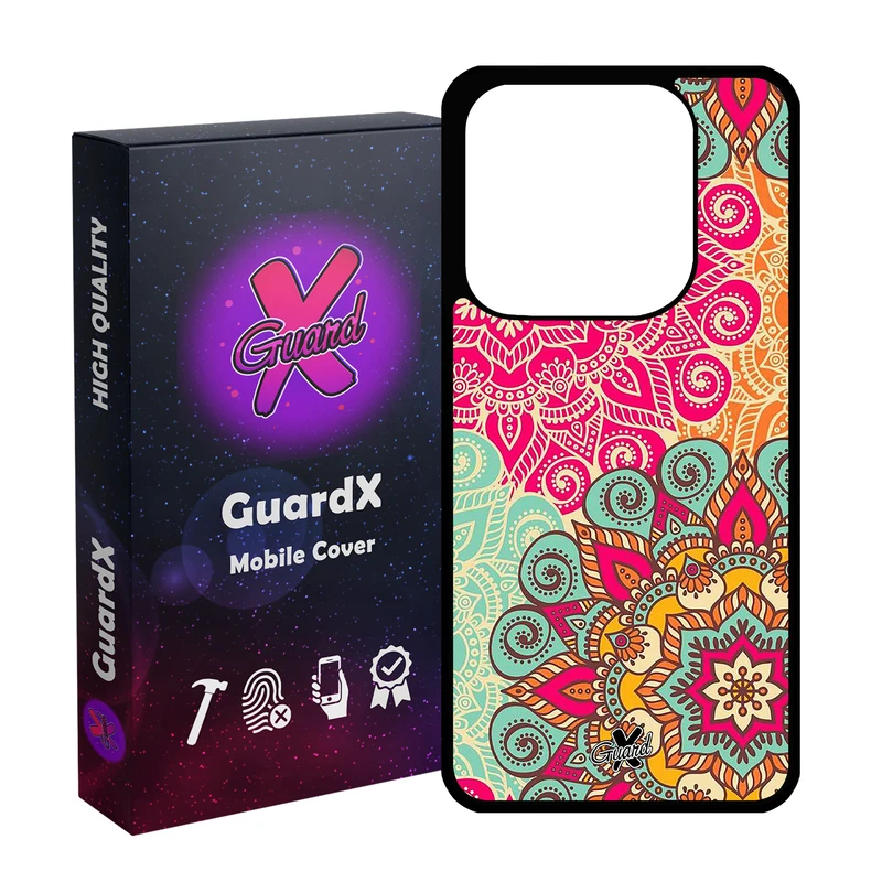 کاور گارد ایکس طرح Mandala مدل 10214 مناسب برای گوشی موبایل شیائومی Redmi Note 14 4G