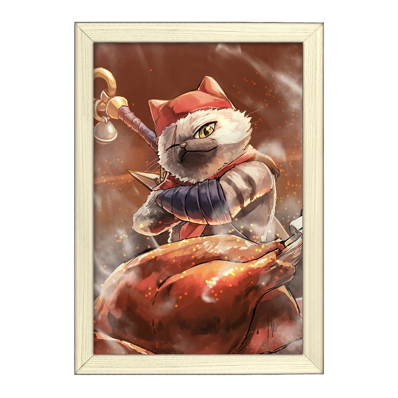 تابلو خندالو طرح بازی شکارچی هیولا (Monster Hunter) کد 33249