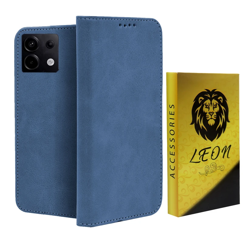 کیف کلاسوری لئون مدل Speek Yo مناسب برای گوشی موبایل شیائومی Redmi Note 13 5G