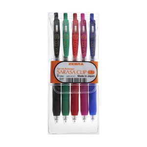 نقد و بررسی روان نویس زبرا مدل ساراسا کلیپ بسته 5 عددی توسط خریداران