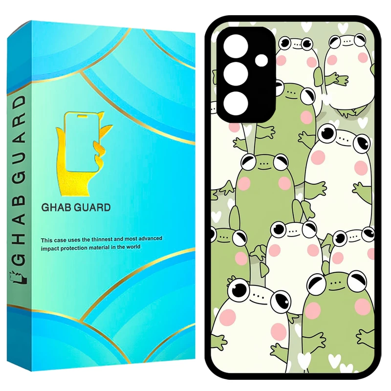 کاور قاب گارد طرح قورباغه مدل GCHPA34 مناسب برای گوشی موبایل سامسونگ Galaxy A34 5G