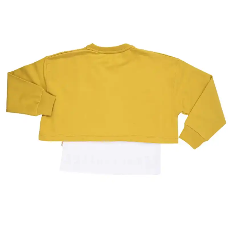 ست تی شرت و شلوار دخترانه مدل MDSS-CG6318