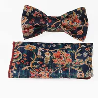 ست پاپیون و دستمال جیب مدل pp03