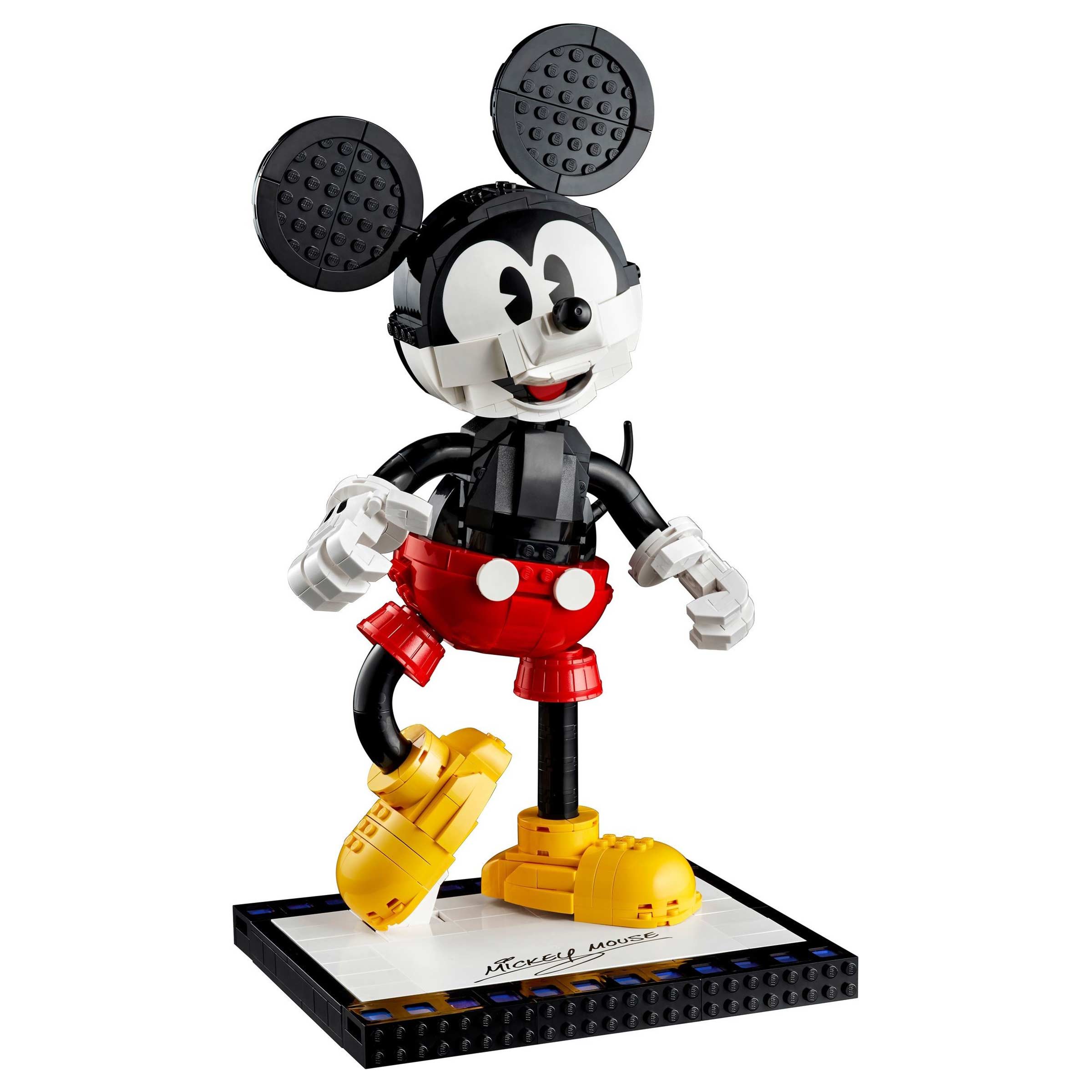 lego mickey mouse statue