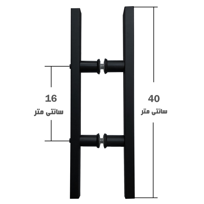 دستگیره در شیشه سکوریت مدل مکعبی کد FB40C دستگیره در شیشه سکوریت مدل مکعبی کد FB40C