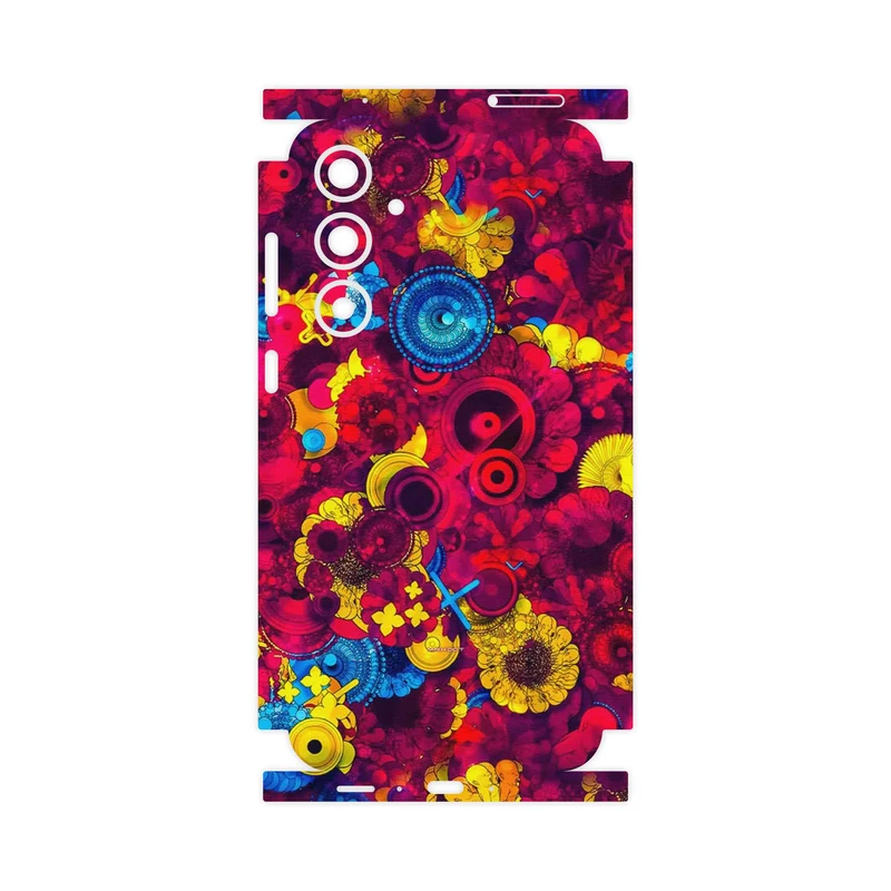 برچسب پوششی ماهوت مدل Vector Flower Garden Digital Art-FullSkin مناسب برای گوشی موبایل سامسونگ Galaxy A35