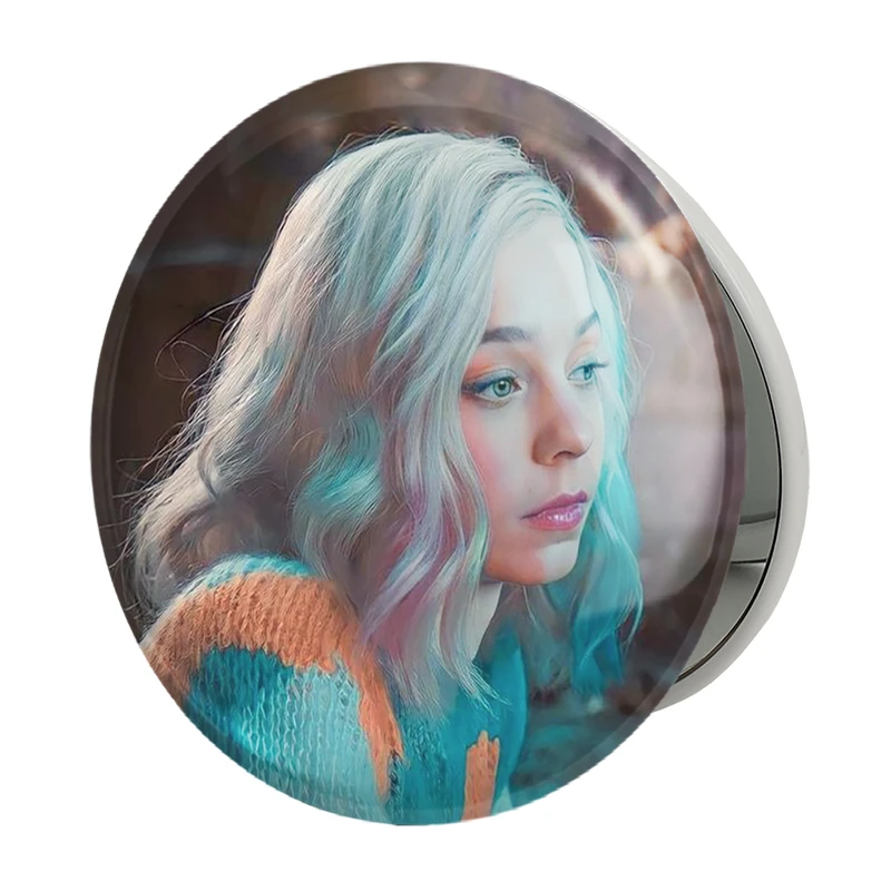 آینه جیبی خندالو طرح سریال ونزدی Wednesday مدل تاشو کد 25246 