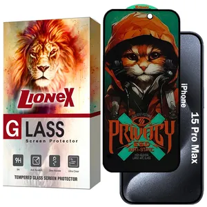 Lionex CATPRVL Privacy Screen Protector Suitable For Apple iPhone 15 Pro Max