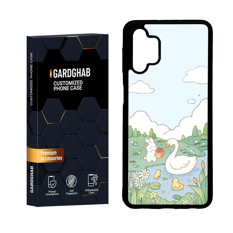 کاور گارد قاب مدل دور ژله ای فانتزی مناسب برای گوشی موبایل سامسونگ Galaxy A32 5G / M32 5G