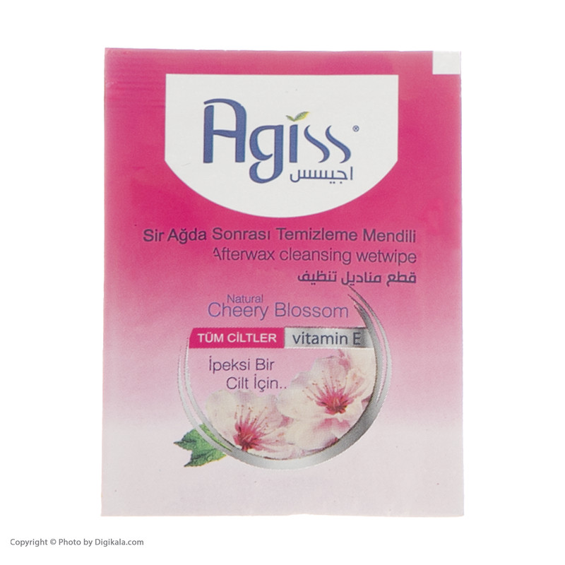 نوار موبر بدن آگیس مدل Cheery Blossom کد 4 بسته 12 عددی