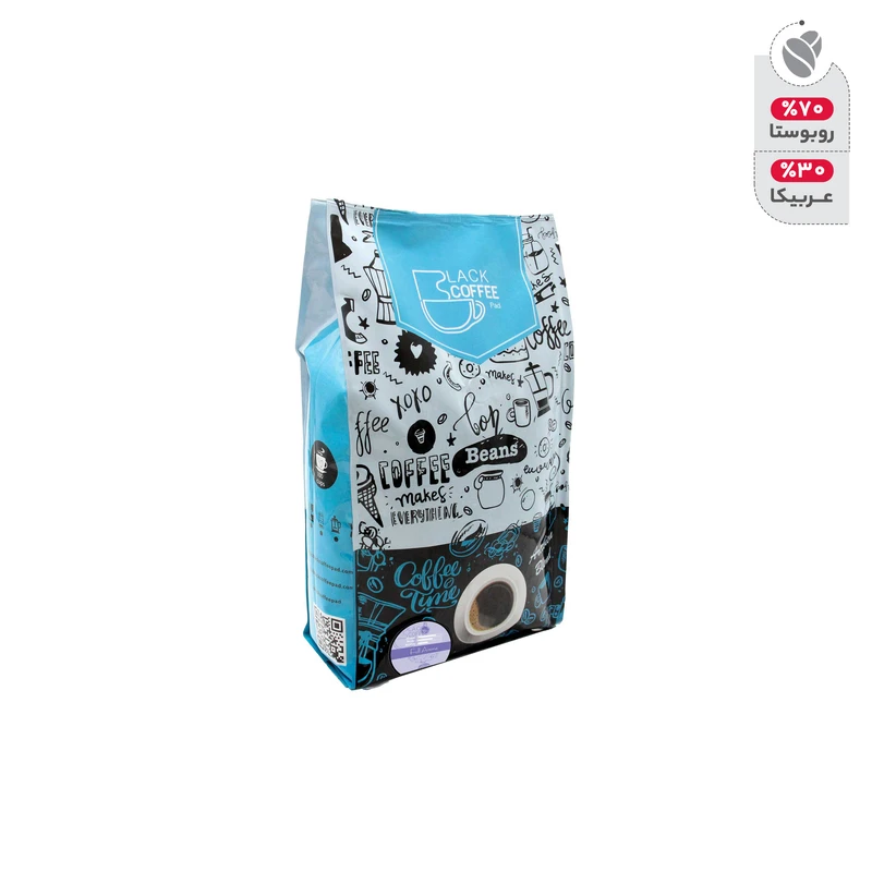 دانه قهوه فول آروما بلک کافی - 1000 گرم