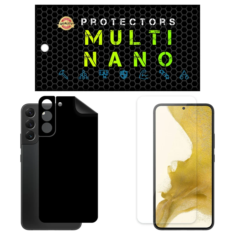 محافظ صفحه نمایش مولتی نانو مدل X-SFM مناسب برای گوشی موبایل سامسونگ Galaxy S22 Plus 5G به همراه برچسب پوششی