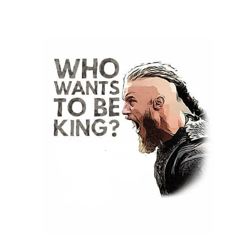  استیکر لپ تاپ و موبایل مدل سریال طرح وایکینگ ها رگنار Vikings Ragnar کد 3560