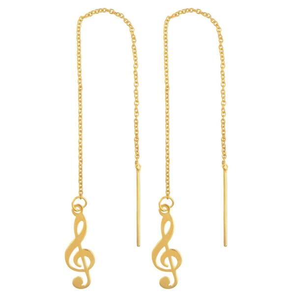 گوشواره طلا 18 عیار زنانه کانیار گالری کد GOA26