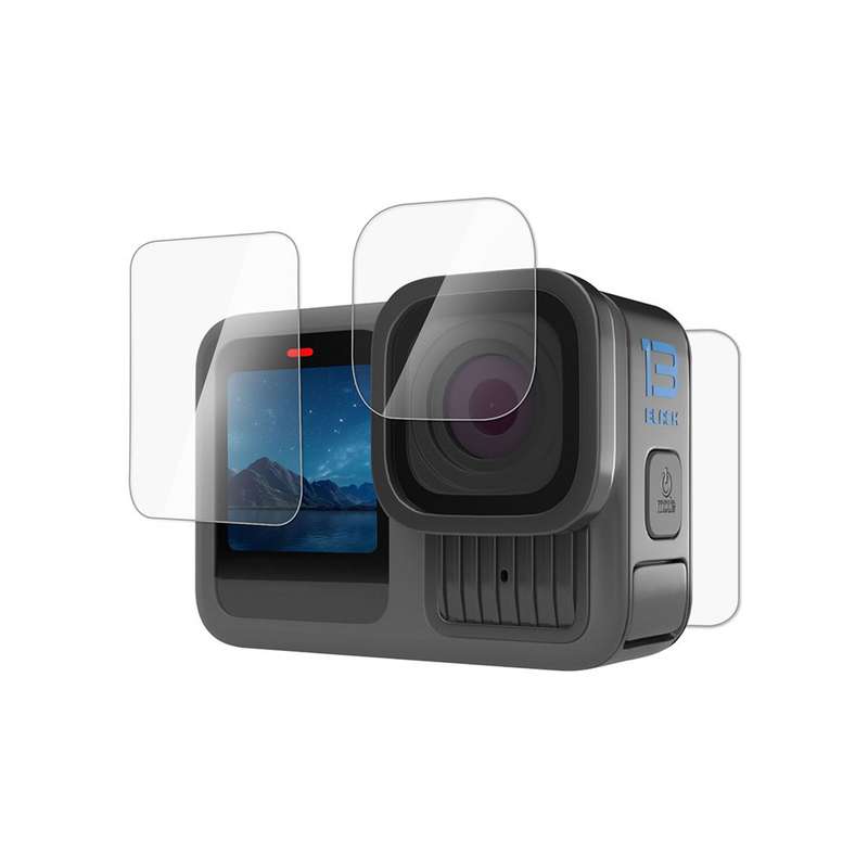 محافظ لنز پلوز مدل Tempered Glass pu954 مناسب برای دوربین ورزشی Gopro Hero 13 محافظ لنز پلوز مدل Tempered Glass pu954 مناسب برای دوربین ورزشی Gopro Hero 13
