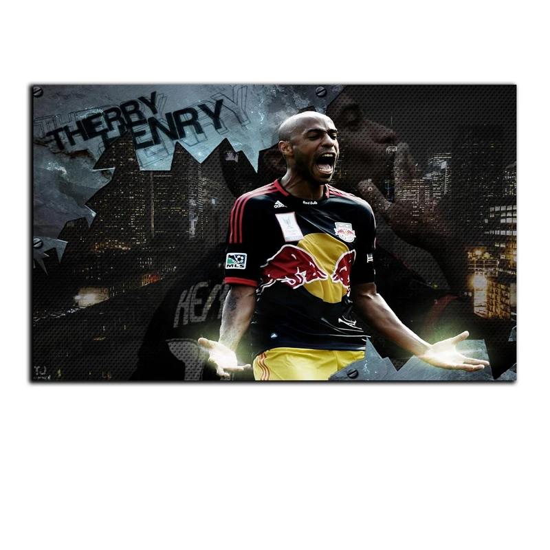 تابلو شاسی بکلیت طرح بازیکن فوتبال باشگاه نیویورک رد بولز تیری هانری مدل SH-S7026