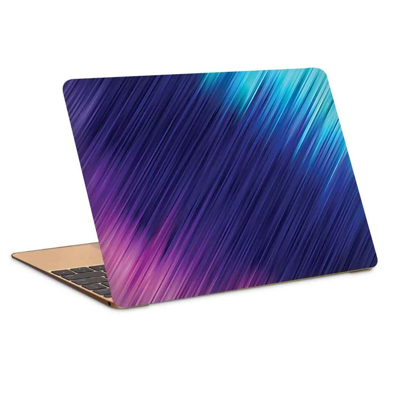 استیکر لپ تاپ طرح gradient blue pink stripe line wallpaperکد c-320مناسب برای لپ تاپ 15.6 اینچ