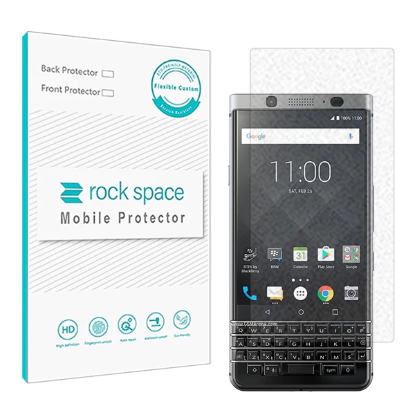 محافظ صفحه نمایش مات راک اسپیس کد MTT مناسب برای گوشی موبایل بلک بری Keyone