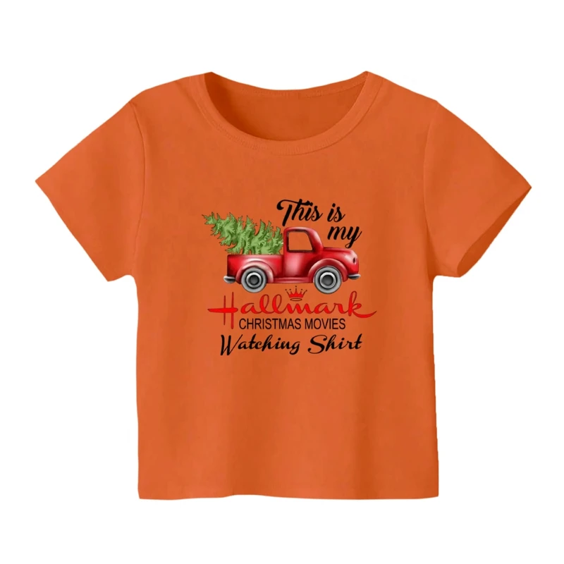 تی شرت آستین کوتاه بچگانه مدل ماشین کریسمس کد 3